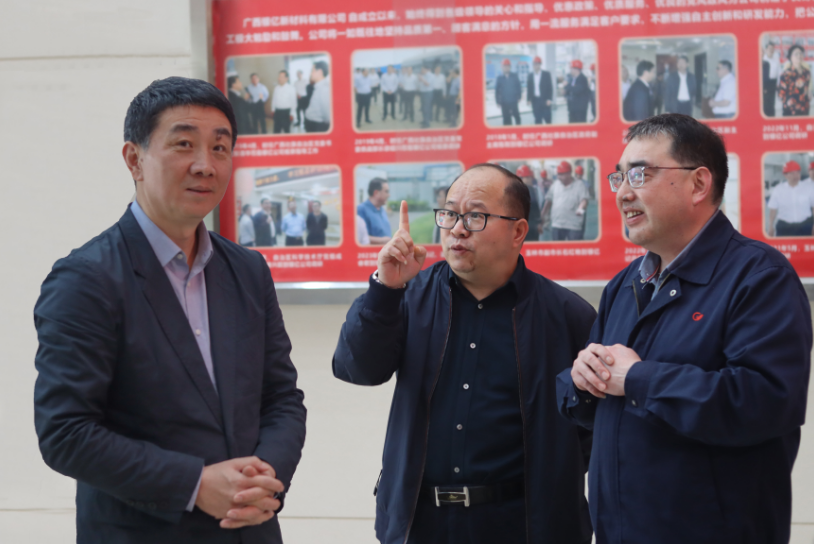 玉林市委書記王琛蒞臨廣西銀億公司調研